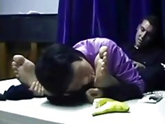 Κινεζική μιλφ λατρεύει αρσενικό πόδια